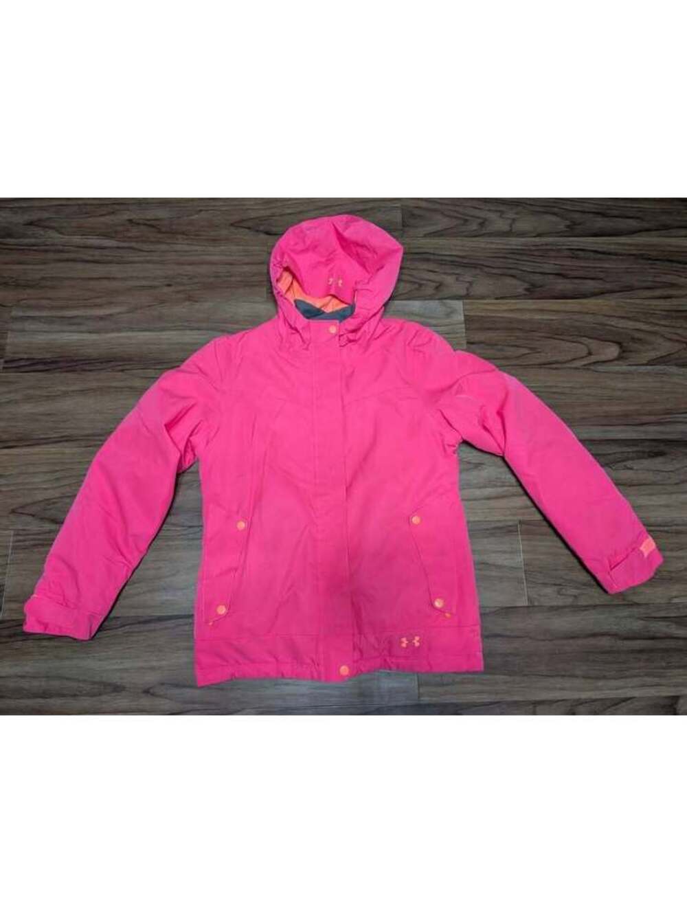 Under Armour Storm Girls Coat Size YXL Pink